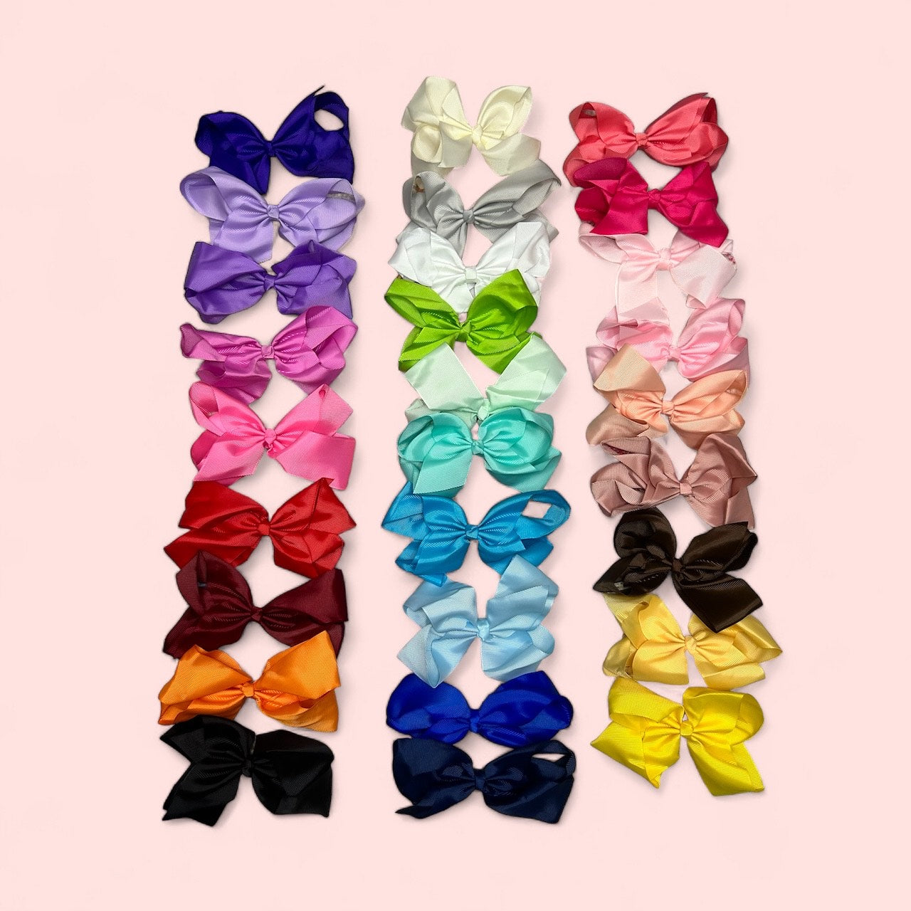 Large Clip Hair Bows